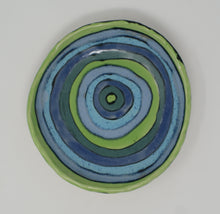 Load image into Gallery viewer, Greens and blues plate