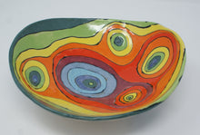Load image into Gallery viewer, Medium-large colorful bowl