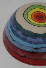 Load image into Gallery viewer, Madly rainbowy bowl