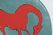 Load image into Gallery viewer, Lovely Red Horse Platter
