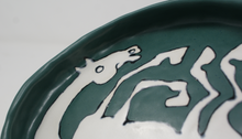 Load image into Gallery viewer, Gorgeous White Horse Bowl
