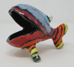 Sweet Colourful Ugly Fish Sculpture
