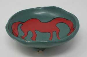 Little Red Horse Bowl