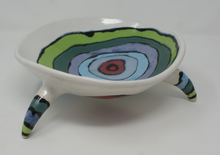 Load image into Gallery viewer, Beautiful Colourful Tripod Bowl
