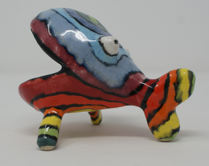 Sweet Colourful Ugly Fish Sculpture