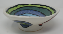 Load image into Gallery viewer, Beautiful Organic Colourful serving Bowl
