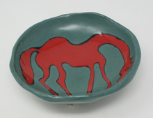 Load image into Gallery viewer, Little Red Horse Bowl
