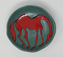 Load image into Gallery viewer, Little Red Horse Bowl
