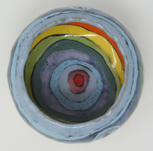 Load image into Gallery viewer, Beautiful Colourful Pinched Bowl
