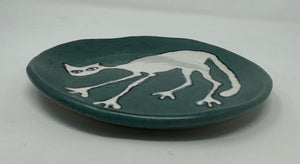 The White Cat Plate