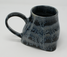 Load image into Gallery viewer, Black and glacier blue mug
