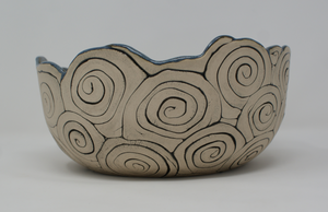 Beautiful coiled bowl