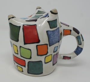 Beautiful 'squares' mug