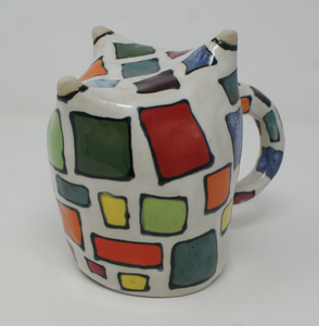 Beautiful 'squares' mug