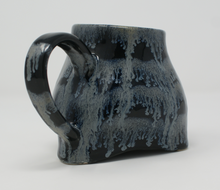 Load image into Gallery viewer, Black and glacier blue mug
