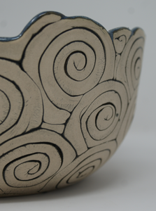 Beautiful coiled bowl