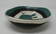 Load image into Gallery viewer, Lovely Dark Green Piggy Bowl
