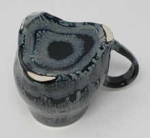 Load image into Gallery viewer, Black and glacier blue mug
