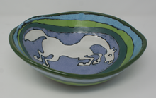 Load image into Gallery viewer, Amazing White Horse Bowl
