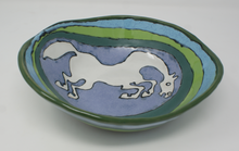 Load image into Gallery viewer, Amazing White Horse Bowl
