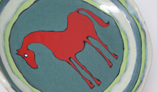 Load image into Gallery viewer, The amazing red horse plate
