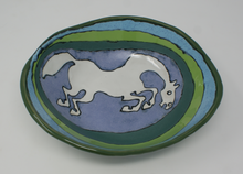 Load image into Gallery viewer, Amazing White Horse Bowl
