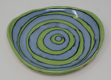 Załaduj obraz do przeglądarki galerii, Sweet blue-green plate
