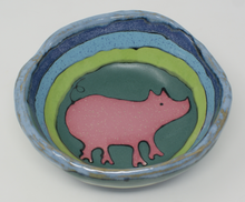 Load image into Gallery viewer, Cute Ugly Pig Bowl
