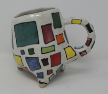 Załaduj obraz do przeglądarki galerii, Beautiful &#39;squares&#39; mug
