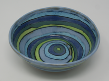 Load image into Gallery viewer, Blues and greens bowl
