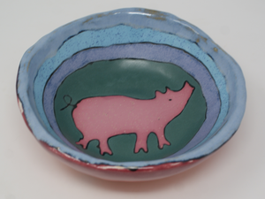 Adorable Ugly Pig Chunky Bowl