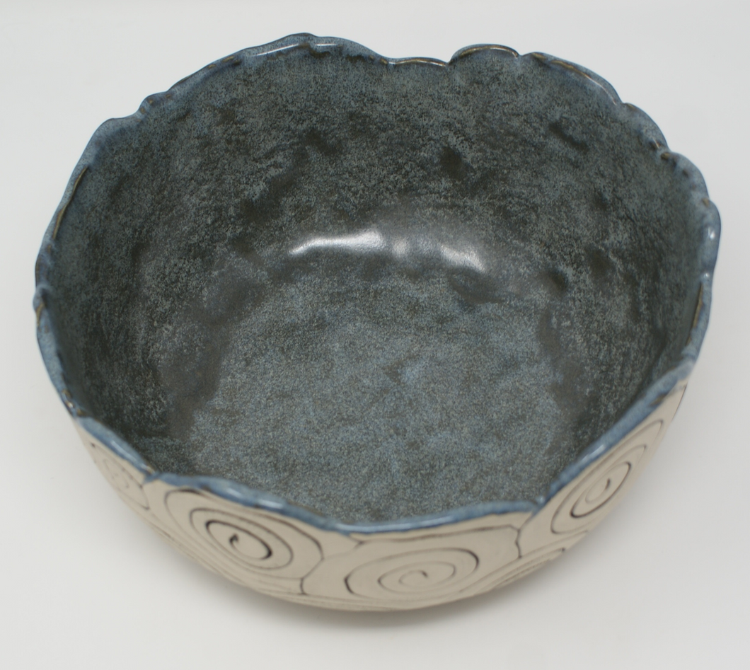 Beautiful coiled bowl