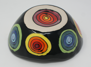 Gorgeous colourful heavy bowl