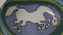 Load image into Gallery viewer, Amazing White Horse Bowl
