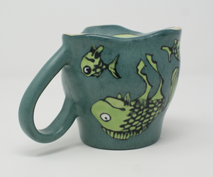 Seahorse and horsefish mug