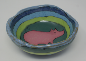 Cute Ugly Pig Bowl