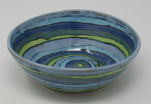 Load image into Gallery viewer, Blues and greens bowl
