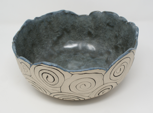 Beautiful coiled bowl