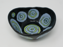 Załaduj obraz do przeglądarki galerii, Blue-green and black chunky bowl
