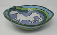 Load image into Gallery viewer, Amazing White Horse Bowl
