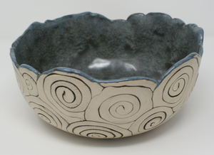 Beautiful coiled bowl