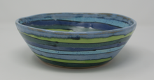 Load image into Gallery viewer, Blues and greens bowl
