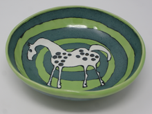 Load image into Gallery viewer, Gorgeous white horse bowl
