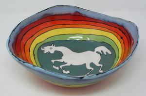 The Mighty White Horse bowl