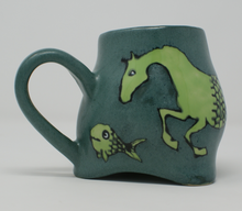 Load image into Gallery viewer, Seahorse and horsefish mug
