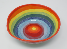 Załaduj obraz do przeglądarki galerii, Rainbow &amp; flowers bowl
