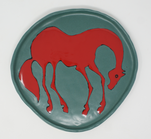 The Red Horse Plate