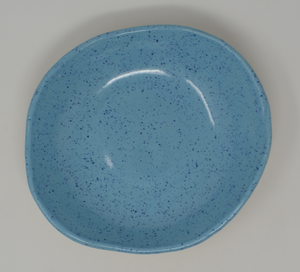 Cute blue plate