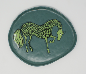 Gorgeous Horse-seahorse plate