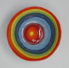 Załaduj obraz do przeglądarki galerii, Rainbow &amp; flowers bowl
